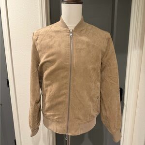 Banana Republic Light Brown Bomber Jacket